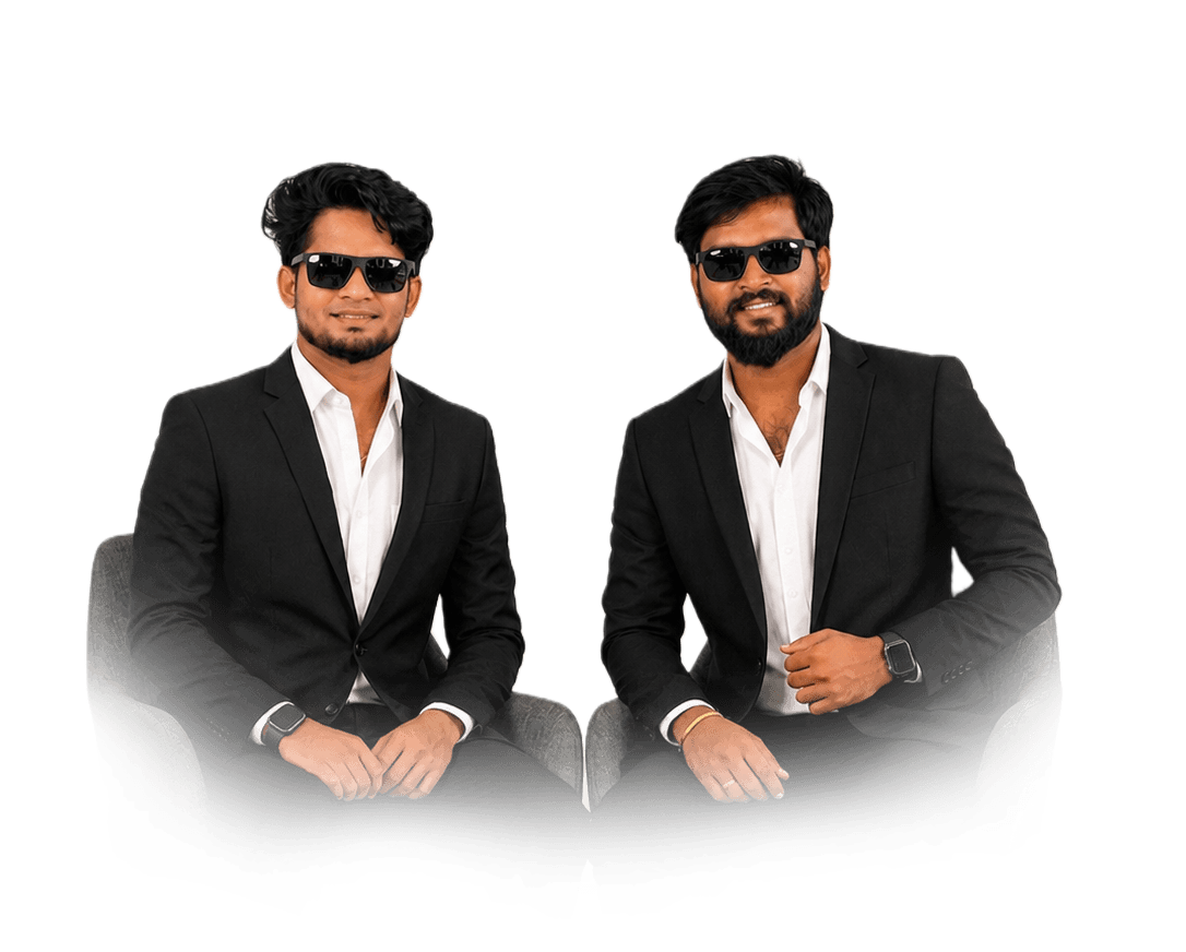 Er. S. Arwin (Founder) and Er. A. Hariharan (Co-Founder) — Buildo